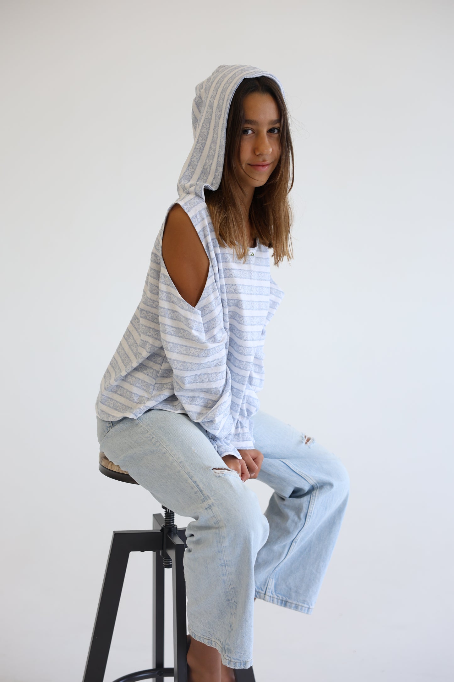 Blue Mist Knit- Camisola