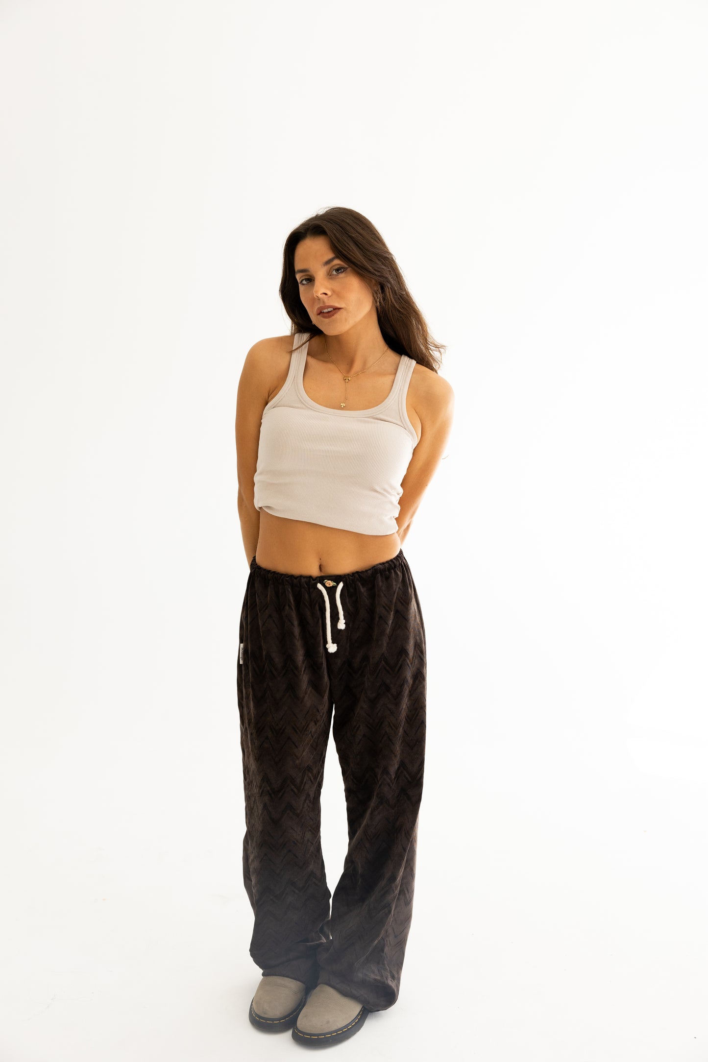 Mocha Knit - Calças