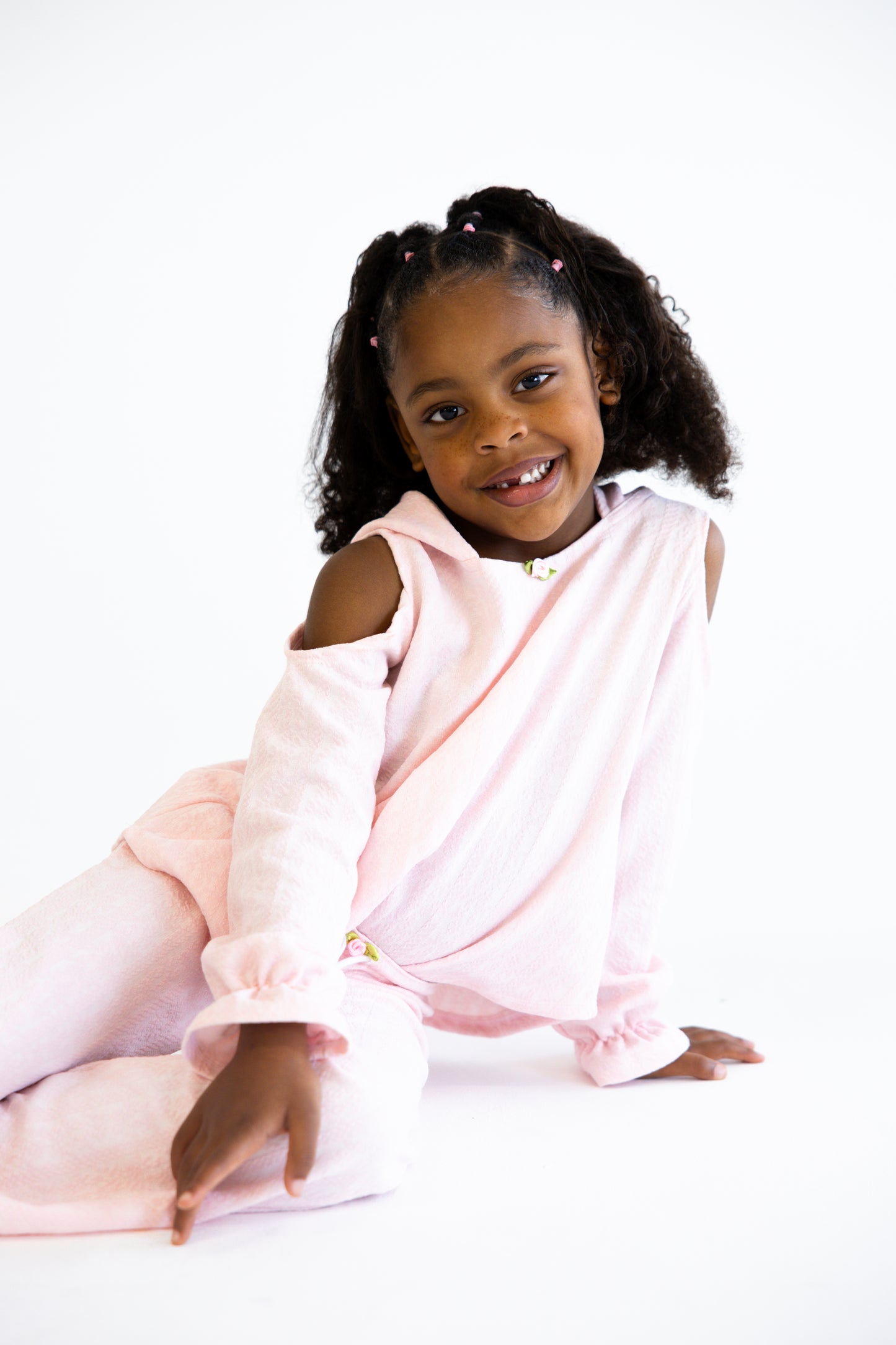 Cotton Candy Knit - Calças e camisola de capuz