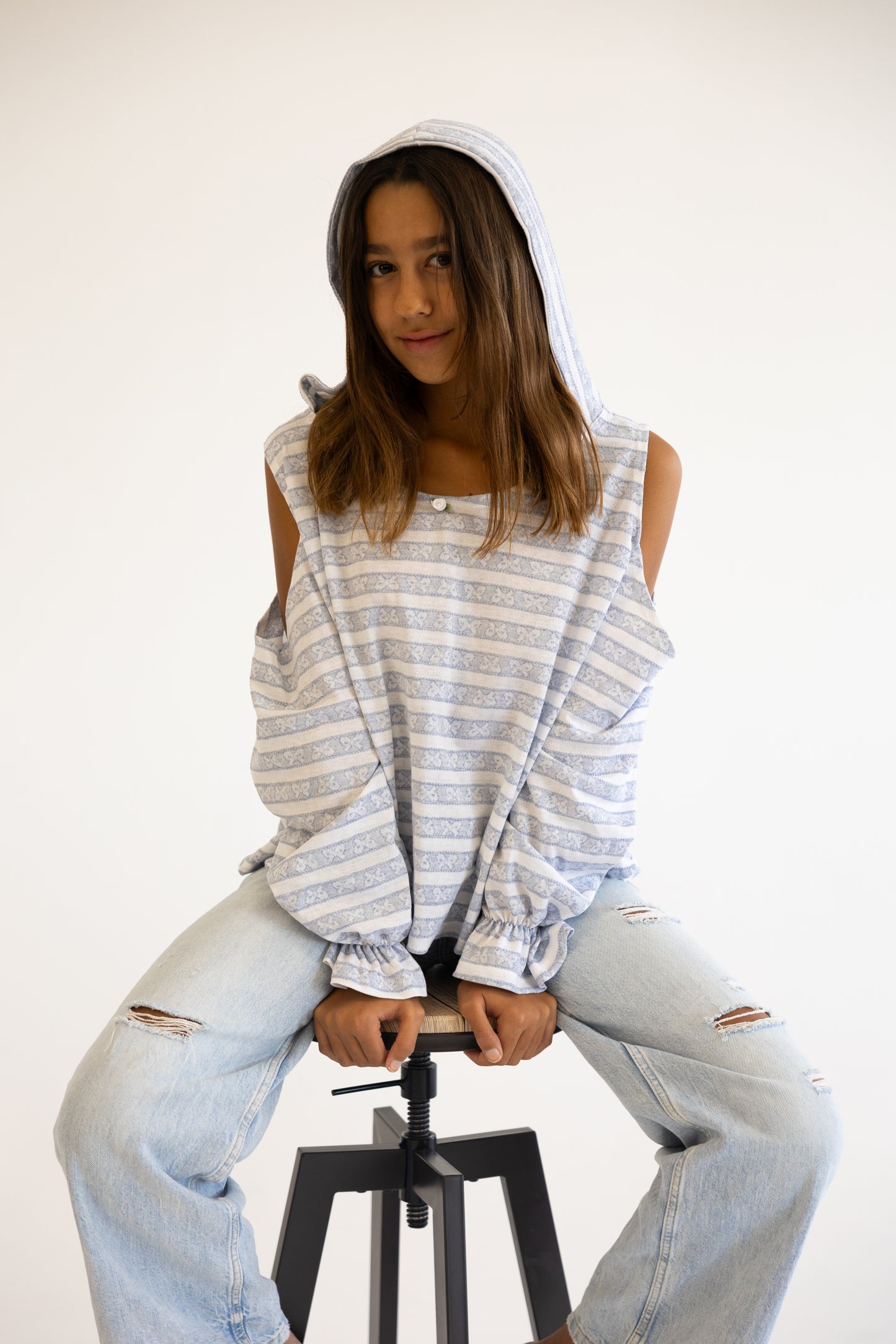 Blue Mist Knit- Camisola